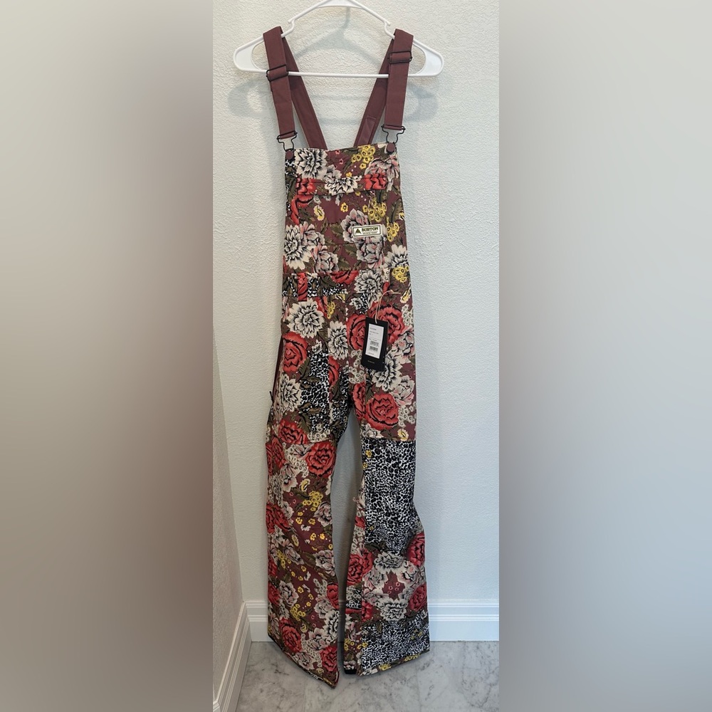 Burton Women's Floral Ski Overalls